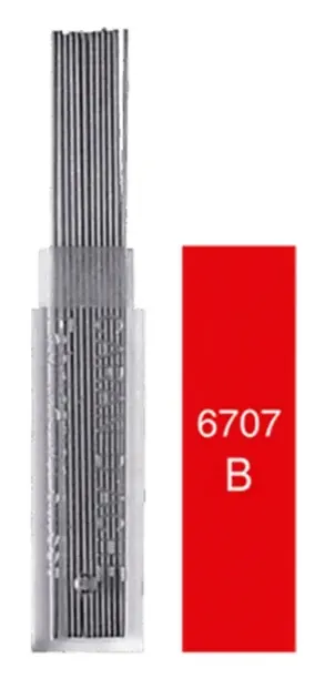 Graffiti Caran d'Ache - Polymere 0.7 mm, 12 buc, 60 mm, B