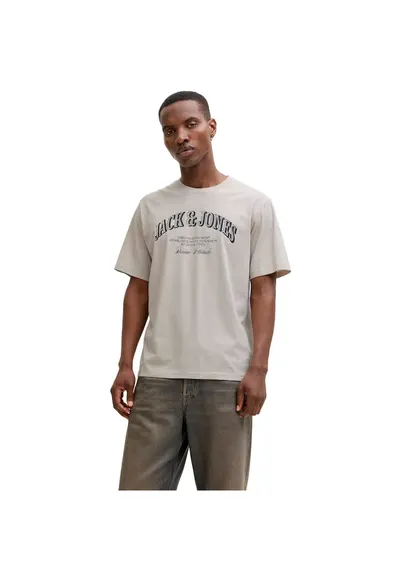 Tricou JACK &JONES Denver Graphic 54445 - Bej