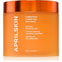 APRILSKIN Carrotene Clarifying Vita Pads dischete demachiante pentru tenul gras, predispus la acnee