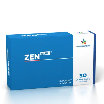 Zen Bleu, Bleu Pharma | 30 comprimate