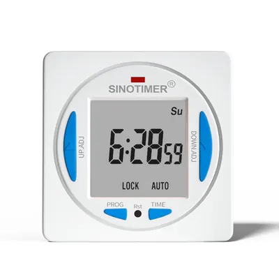 Releu digital cu temporizator 24h 50/60Hz cu tensiune personalizata 5/12/24VDC TM628AKL