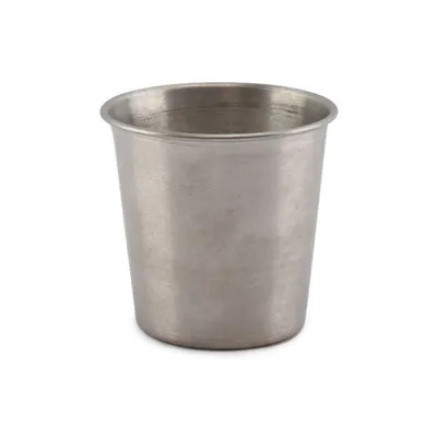 Bol mic argintiu pentru servire din metal 180 ml Serve – BonBistro