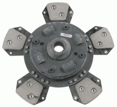 Disc ambreiaj ceramica (305mm; 5) potrivit MASSEY FERGUSON 300, 4000; UZEL GOLD, S 1004-4-AT4.236