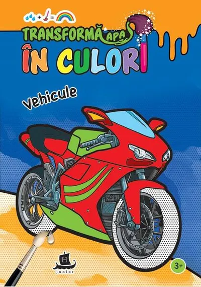 Transformă apa în culori. Vehicule - Paperback - ***