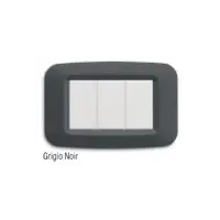Placa ornament 6 module Negru Gri Ave Yes 45