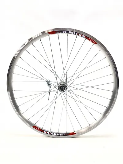 Roata fata DSX, biciclete MTB 26 inch, culoare argintiu
