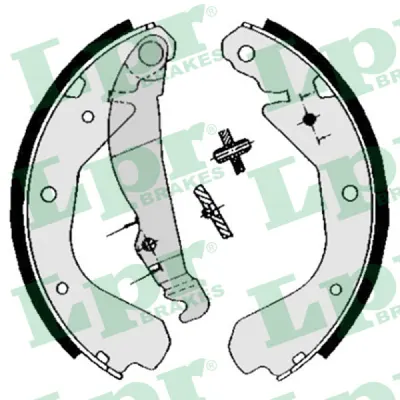 Set saboti frana LPR 04640