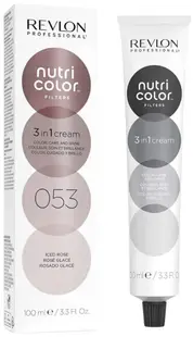 Revlon Professional Nutri Color Filters Mască pentru colorarea părului Metal-Ice Toning Filters, 053, 100 ml
