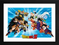 Posterul înrămat GB eye Animation: Dragon Ball - Iconic Scene