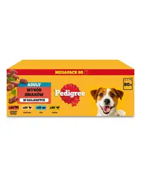 PEDIGREE Adult mix arome în jeleu 80x100 g hrană umedă câini
