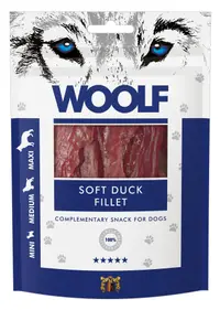 WOOLF DOG SNACKS Soft Duck Fillet 100g