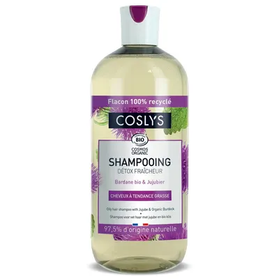 Sampon Bio Ingrijire Par Gras, cu Extract de Jujube si Brusture Format Mare 500ml