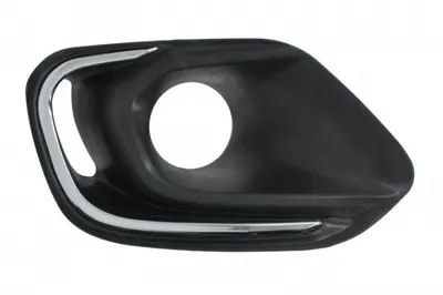 Element bara fata stanga (cu orificii lampa ceata, negru crom) potrivit FIAT TIPO 356 10.15-09.20
