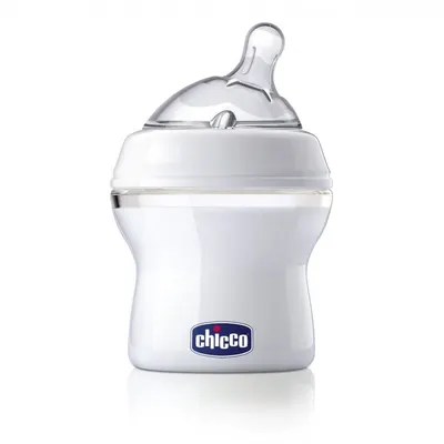 Biberon Natural Feeling, tetina din silicon, Flux lent, 1 picatura, 150 ml
