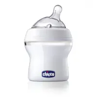 Biberon Natural Feeling, tetina din silicon, Flux lent, 1 picatura, 150 ml