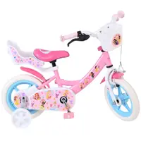 Bicicletă pentru copii cu roți ajutătoare E&L cycles - Disney Princess, 12''