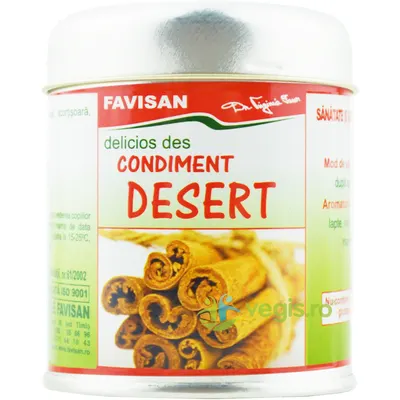 Condiment pentru Desert cu Scortisoara 50g