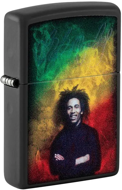 Bricheta Zippo - Bob Marley, Glow in the Dark