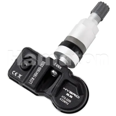 Senzor presiune roata TPMS HAMATON EU-PRO Hybrid 3,5, programabila universal cu valva aluminiu, 433 MHz
