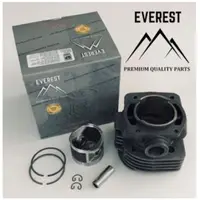 Cilindru Complet Husqvarna 365, 371, 372, 375, 50mm, Piston Placat cu Nikasil, Everest
