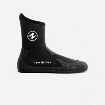 Botoși scufundări neopren Aqualung 3mm SUPERZIP Negru