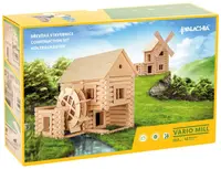 Model de asamblat din lemn Walachia - Vario MILL, 122 piese (12 variante)