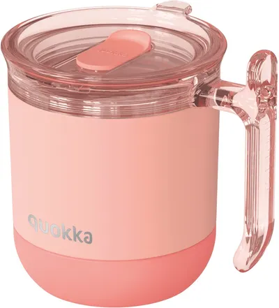 Cană termos Quokka Wave - Peachy Pink, 260 ml