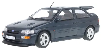 Model de colecție NOREV Modern: Mașini Ford Escort Cosworth 1992 Mallard Green Metallic