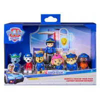 Set 7 figurine, Paw Patrol, Search and Rescue Team, 6074759
