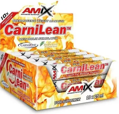 CarniLean Box, lime fresh, 10 fiole x 25 ml, Amix