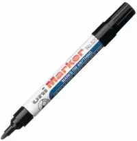 Marker permanent Uniball pe bază de ulei – negru