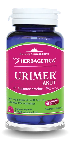 Urimer Akut, 30 capsule, Herbagetica