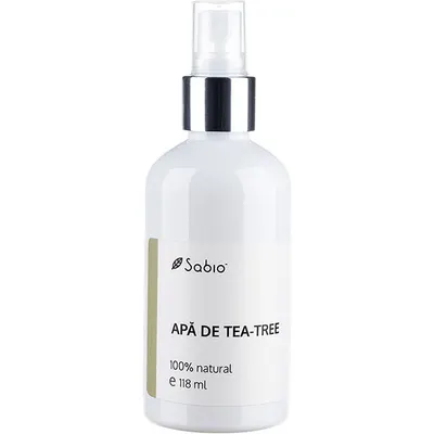 Apa de tea-tree, 118ml, Sabio