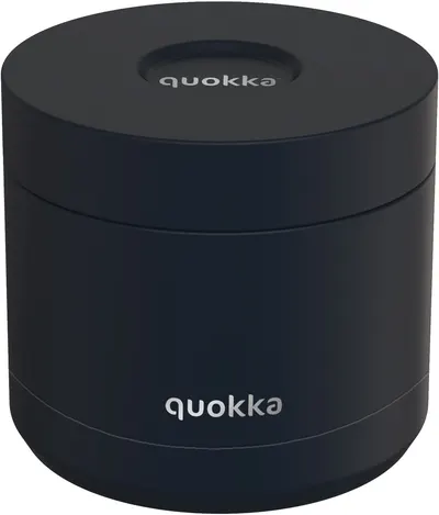 Borcan termos pentru mâncare Quokka Whim - Black, 600 ml