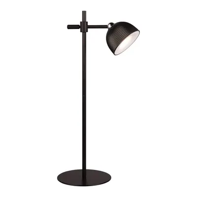 Veioză neagră LED cu intensitate reglabilă/cu clemă (înălțime 41 cm) Maxima – Reality
