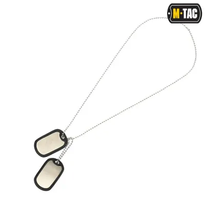 Lant militar Dog Tag cu silencer M-TAC - Default Title