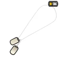 Lant militar Dog Tag cu silencer M-TAC - Default Title