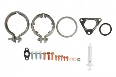 Set montaj turbocompresor potrivit MERCEDES C (CL203), C T-MODEL (S202), C T-MODEL (S203), C (W202), C (W203), CLC (CL203), CLK (C209), E T-MODEL (S210), E T-MODEL (S211) 2.0D-3.2D 09.97
