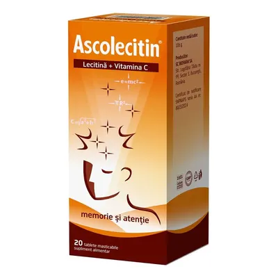 Ascolecitin, Biofarm | 20 tablete masticabile
