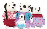 Set figurine Battat Lil' Woodzeez - Familia catelusilor
