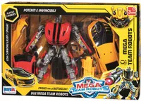 Set de joacă RS Toys Mega Team Robots - Set 2, mașini transformatoare