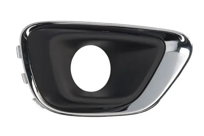 Grila bara fata dreapta potrivit JEEP COMPASS 2011-2016 - (locas proiector, plastic, crom/negru)