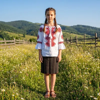 Ie traditionala fetite Deea