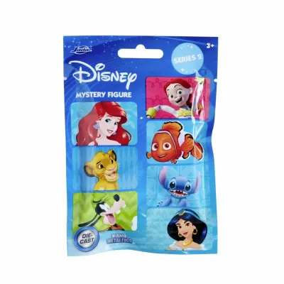 Nano figurina surpriza din metal, Jada, Disney, Seria 2, 4 cm