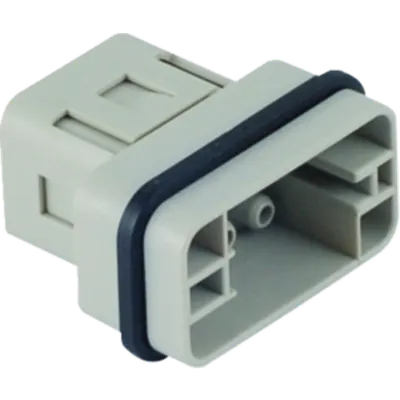 Conector Tata - 32x13 - 8p + E 16a 500v / 6kv / 3 - Crimp Connection - Gri
