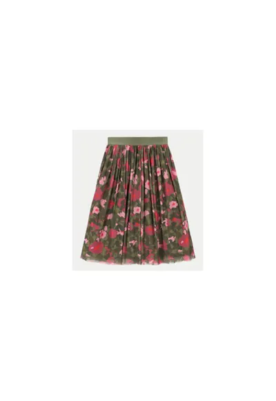 Fusta fete - 304481420 - Poliester - Multicolor - Multicolor