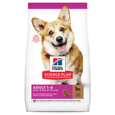 Hill's SP Canine Adult Small & Miniature Lamb&Rice, 1.5 Kg