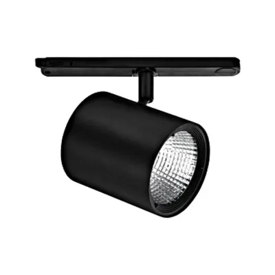 LED 3-Phase Rail Spotlight black, 40°, 29W, 3000K