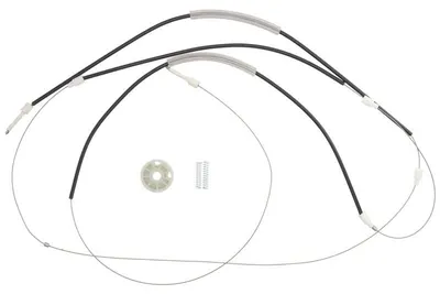 Set reparatie macara geam Stanga/Dreapta Fata potrivit PEUGEOT 306 1994-2002 - (Cabluri)
