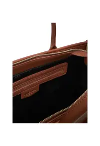 Geanta dama model EO-KENTUCKY-LDA8168 - culoare brown - material textil.